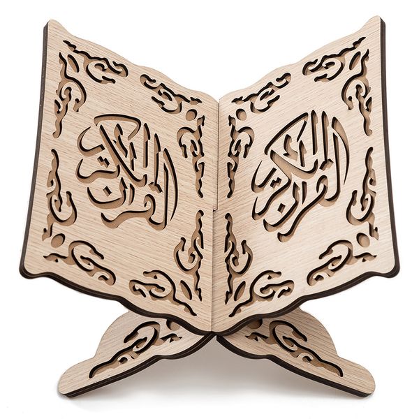 Другое мероприятие вечеринка поставляет Eid Mubarak Wooden Book полка Ислам Библейская книга Хранилище