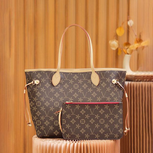 M41178 2-teilige große Mutter-Einkaufstasche, Luxus-Einkaufstasche, Damen-Designer-Reisetasche, Herren-Geldbörse, Viutonity-Arbeitspaket, Umhängetasche, Schulter-Make-up-Clutch-Taschen-Geldbörse