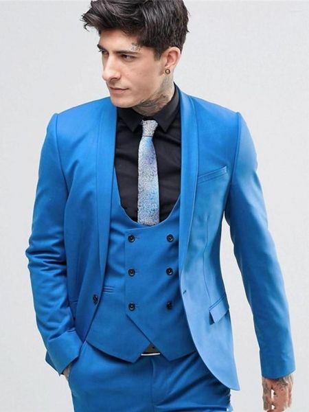 Ternos masculinos Personalize o noivo Tuxedos Wool Blend Jaqueta de terno masculino Blazers Fantasia de Halloween Elegante para o casamento de Luxury Man Suit 289