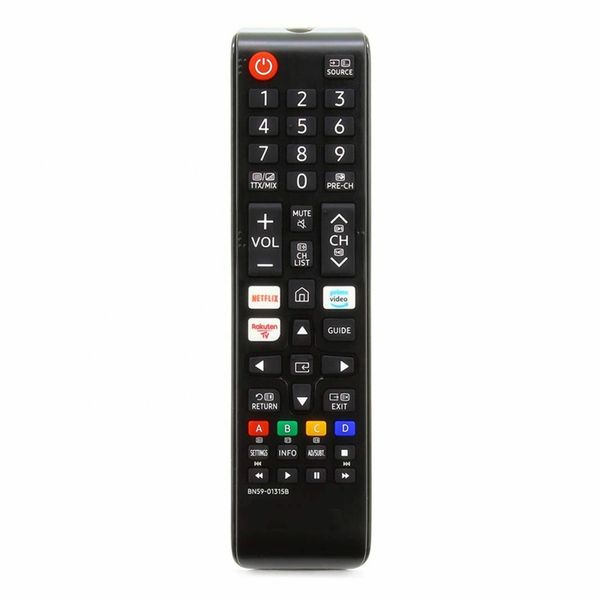 BN59-01315B Remote Control Replacement for Samsung 4k Smart TV UE43RU7105 UE50RU7179 with Netflix Prime Video