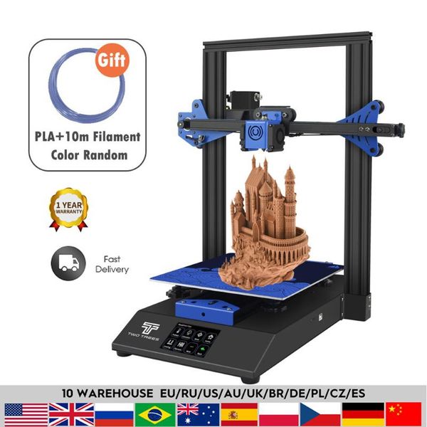 Принтеры TWOTREES 3D PRINTER BLU-3 V2 PRUSA I3 TMC2225 Silent Drive