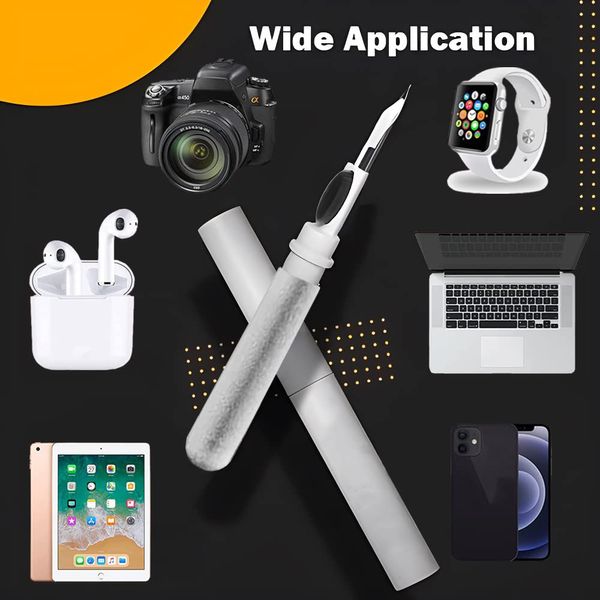 10/20/30pcs Kit Kit de limpeza de limpeza de caneta de caneta 3 em 1 airpods pro 1 2 3 caneta de limpeza para fone de ouvido Bluetooth sem fio Todos os produtos eletrônicos