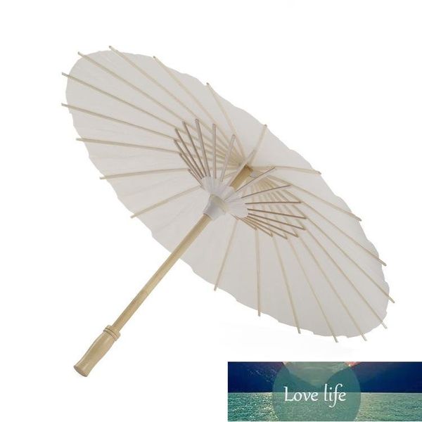 Guarda -cosol white parasol oriental para casamento 20 30 40 60cm Mini guarda -chuva artesanal chinesa para artesanato fotos da festa de casamento decorações de noivas