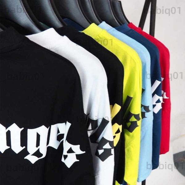 Homens camisetas Homens Mulheres Algodão Anjos Tops Amantes Casal Estilo Moda Casual Manga Curta Redondo Pescoço T-shirt Namorado T230321