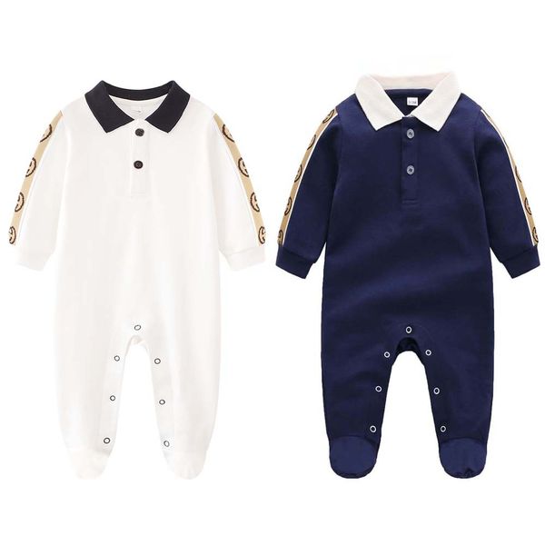 Tuta da neonato Baby Cartoon Abbigliamento per neonati Pagliaccetti di cotone appena nati Costumi autunnali primaverili Piede avvolgente Abiti carini