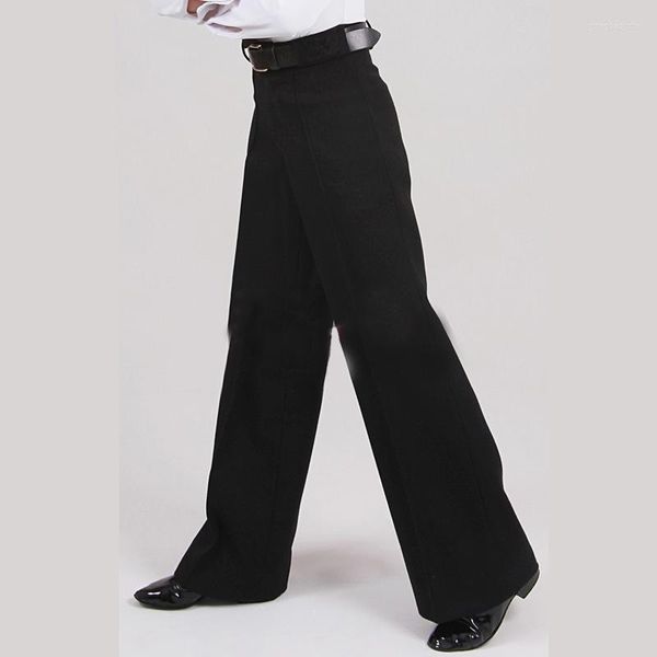 Stage Wear Boys Professional Ballroom Latin Dance Pants Crianças Dançarina Competição Dançando Roupas para Cha Samba Rumba