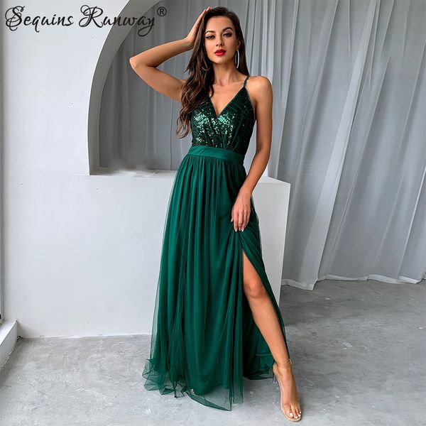 Partykleider Sexy rückenfreies Slip-Pailletten-Korsett-Maxi-Sommerkleid für Damen, Netz, langes, figurbetontes rotes Weihnachtsfestkleid, Brautjungfern-Abendkleider 230322