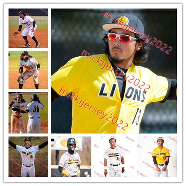 Aidan Martinez Arkansas Pine Bluff Baseball -Trikots Custom genannt