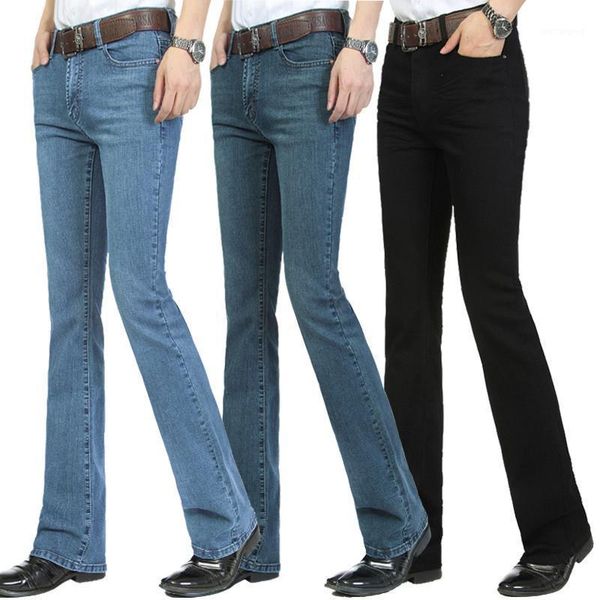 Jeans masculinos para homens 2023 Mid-Waist Stretch calça de designer clássico tamanho 26-40