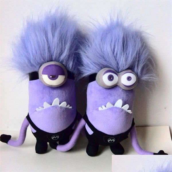 Animali di peluche ripieni Bambola Minion viola Despi Me Stesso paragrafo Giocattoli divertenti Bambini Peluche regalo Lj200915 Drop Delivery Gi Dhero