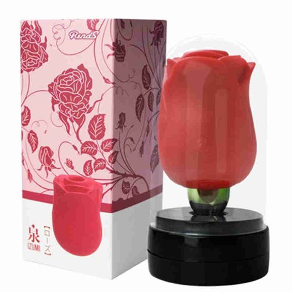 Massagem Rose Sucking Vibrator 6 Speed Vibrating Clit Sucker Mamilo Boquete Clitóris Estimulação Masturbação Feminina Vibrador Brinquedo Sexual para Mulher