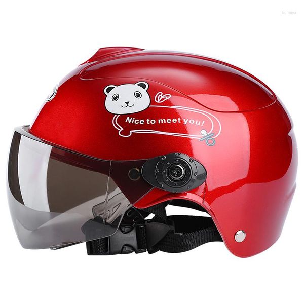 Caschi moto Scooter elettrico Mezzo casco Prezzo all'ingrosso di fabbrica Casco Moto personalizzato