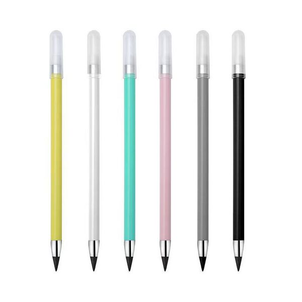 forever pencil Tintenloser permanenter Bleistiftstift mit Radiergummi, wiederverwendbarer, ewiger Bleistift, ewiger Bleistift ohne Notwendigkeit