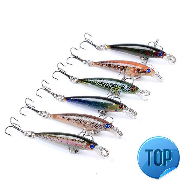 1 PCS 5cm 2.2g Süper Mıknatıs Ağırlık Sistemi Uzun Döküm Yeni Model Balıkçılık Yemleri Sert Yem 2023 Kalite Wobblers Minnow