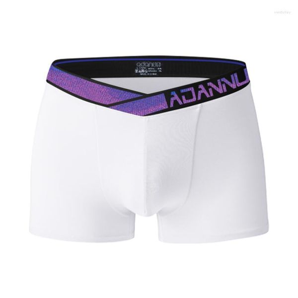 Underpants u convexo modal sexy cueca boxer masculino para homens confortáveis ​​calcinha calça de pênis bolsa masculina boxershorts gays boxers respiráveis