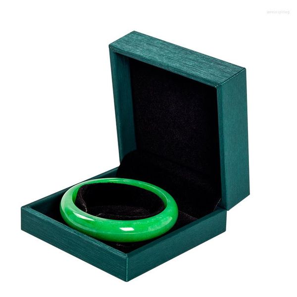 Schmuckbeutel 2023 Stringy Green Facinanting Maßgeschneiderte kreative Geschenke Display Leder Organizer Boxen für Damen im alten Stil