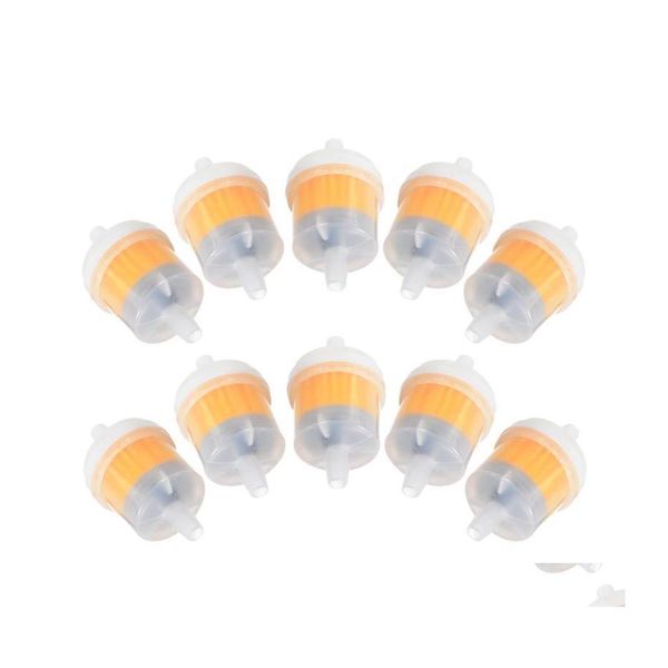 Peças de ATV Mayitr 10pcs 1/4 67mm a gasolina a gasolina Gas combustível líquido Filtro de combustível Linhas de mangueira para acessórios de moto de motocicleta Drop Drop Mobi Dhti9