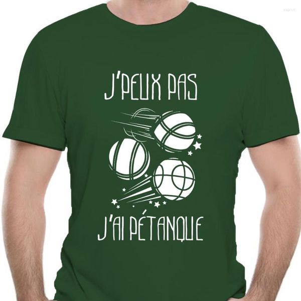 Мужские рубашки Petanque J'peux Pas J 'Ai Petanque. FR Boule Oder Boccia Ball Spieler Turnier 0013X