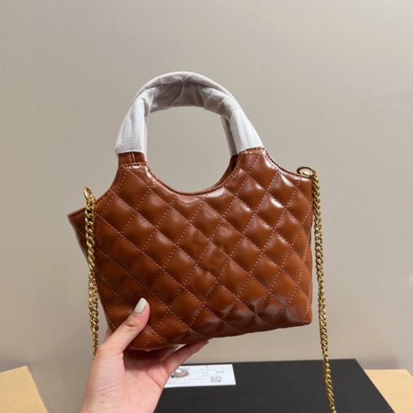 Classici borsa firmata icare mini catena trapuntata a mano polizza di carico borsa a tracolla in tela grande shopping bag borsa di paglia tote bag