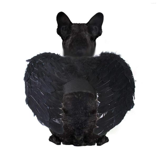 Kedi Kostümleri Cadılar Bayramı Melek Kanat Kostümü Pet Cosplay Giyim Giyim Komik Hediye Giyim Dekorasyonu Köpek Fantezi Elbise Tatil
