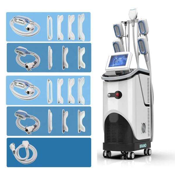 Beauty Items 5 Griffe Cool Tech Sculpting Machines Fettgefrieren Vakuumkavitation Kryolipolyse Kryotherapie Body Sculpt Schlankheitsmaschine