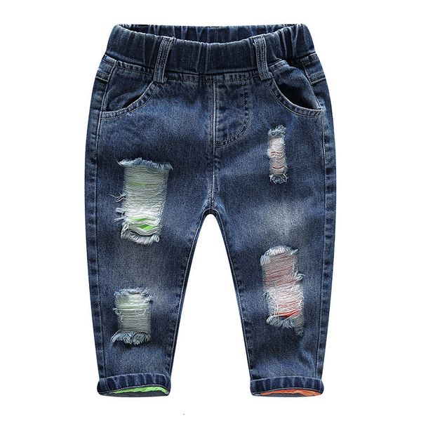 Jeans 1-5t calça bebê meninos jeans jeans outono de outono de jeans de jeans de crianças roupas para crianças calças de jeans de roupas de criança 230322