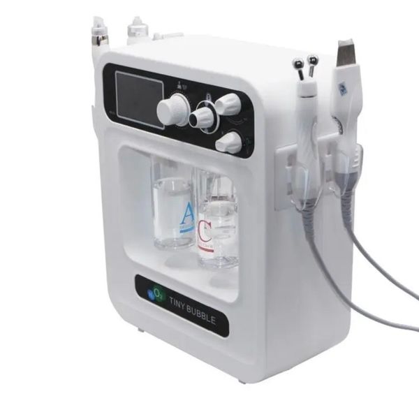 Pequena hidra de água bolha hidra dermoabrasão descascão o oxigênio Machine Bio Bio para elevador de face Skin Rejuventation Beauty Equipments