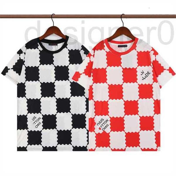 Camisetas masculinas Camiseta popular de verão T-shirt solto marca de moda casual Casual Casual Letra impressão de roupas de alta qualidade Rouse de mangas curtas Cym21 DNFL