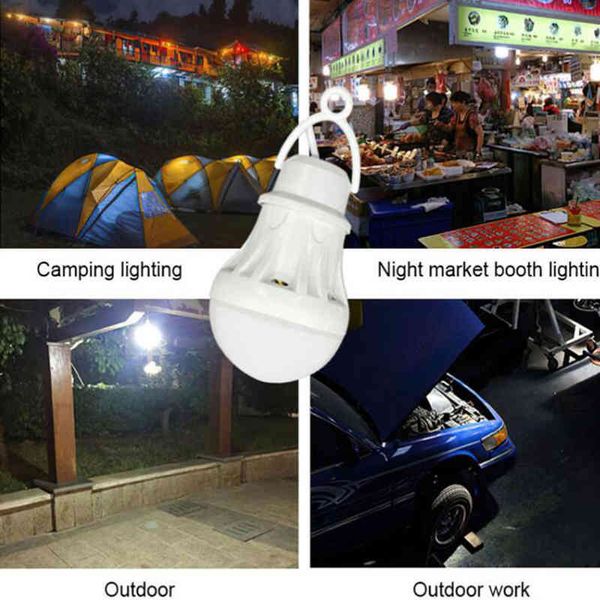 LED Laterne Tragbare Camping Lampe Mini Glühbirne USB Power Buch Licht Lesen Student Studie Tisch Lampe Super Birght Für im freien