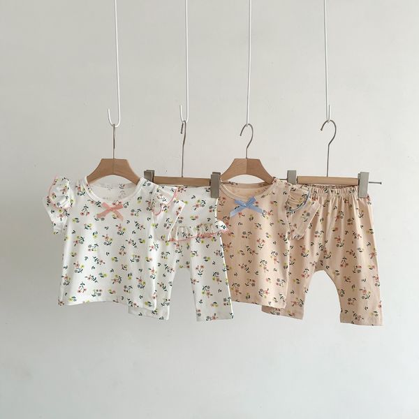 Roupas conjuntos de roupas de bebê de verão