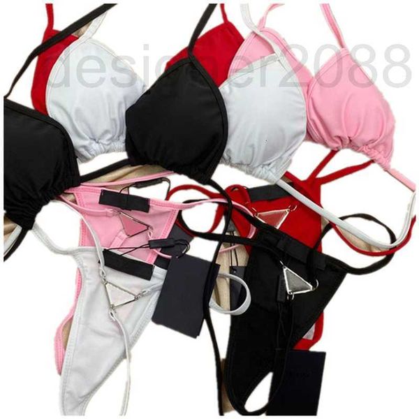 Frauen Badebekleidung Designerin Frau Bikini Bikini Bikini Bikini Set Summer Schnürung Dicht auf geteiltem Körper sexy Strand sonnenbades weiblicher Badeanzug S-XL VJ41