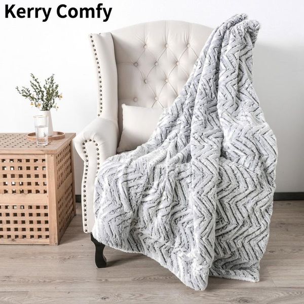 Cobertores de dupla camada Campa de veludo de veludo de peles Trippy Blanket inverno grosso tie tye pipyd PV Fleece Throw Ponderado para camas