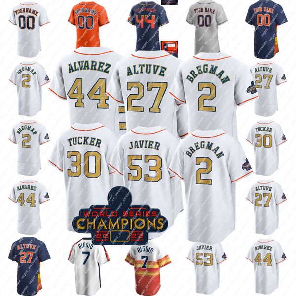 Yordan Aarez Baseball Jersey Abreu Jeremy Pena Alex Bregman Kyle Tucker Jose Altuve Framber Valdez 53 Javier Chas McCormick Josh Hadi ancora Tippin Nolan Ryan