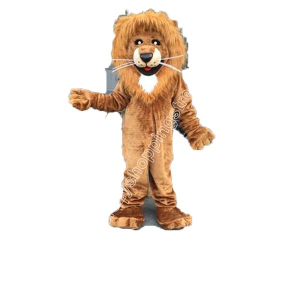 Горячие продажи коричневые костюмы талисмана Lion.