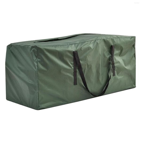 Borse portaoggetti Tessuto Oxford impermeabile Durevole Extra large Resistente all'usura Borsa per cuscino resistente Solida protezione rettangolare da giardino