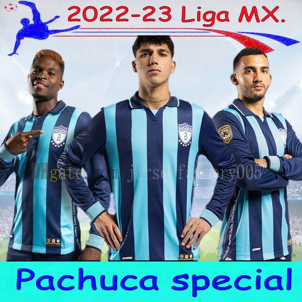 2023 cf Pachuca spezielle Fußballtrikots 2022-23 130. Liga MX E.SANCHEZ N.Ibanez K.ALVAREZ A.HURTADO Fußballtrikot