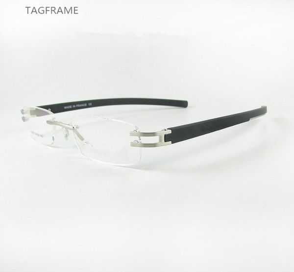 WholeWomen and Men Optical Frames Rimless Eye Glasses Oculos De Grau Spectacle Frame TH3356 Glasses With Tags3199718