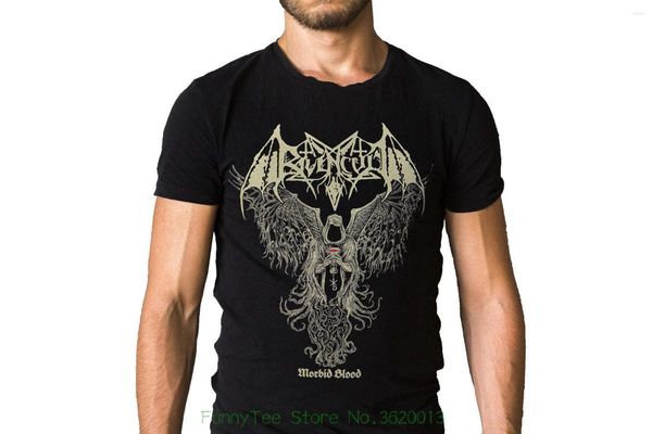 Herren T-Shirts Ravencult Morbid Blood 2011 Logo Cover T-Shirt