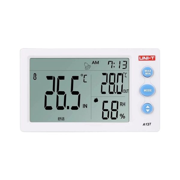 A12T A13T Digital LCD Thermometer Hygrometer Temperatur Feuchtigkeit Meter Wecker Wetter Indoor Outdoor Instrument
