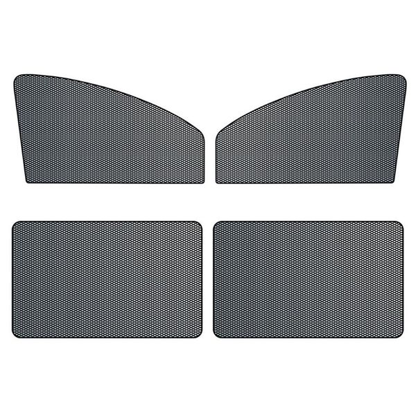 CAR Janela lateral magnética 10 ímãs UV Mesh Mesh Curtain Visor Shield Film Acessórios