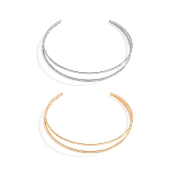 Bracciale in oro argento Bracciale regolabile per braccio superiore Bracciale minimalista Bracciale da donna