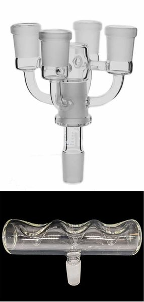 Vintage Triple Multi Bowl Bong Bong Water Hookah Pipes Original Glass Factory Direct Sale pode colocar o logotipo do cliente pela DHL UPS CNE