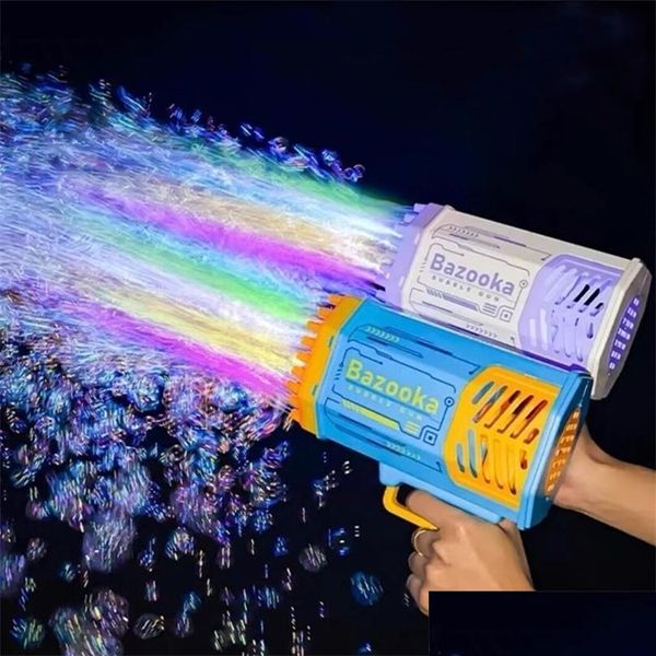ROVA JOGOS 69 buracos Gatlin Gatlin Gun Hine Soap S Bubble Magic for Bathroom Toys ao ar