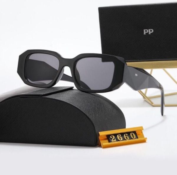 2023 Modedesigner-Sonnenbrille, polarisierte Sonnenbrille, Goggle, Strand-Sonnenbrille für Mann und Frau, optional, gute Qualität, cool