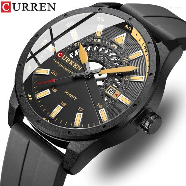 Orologi da polso Design Orologio sportivo impermeabile al quarzo Moda Lusso Esercito Militare Orologi Uomo Doppio fuso orario Orologio Relogio MasculinoOrologio da polso