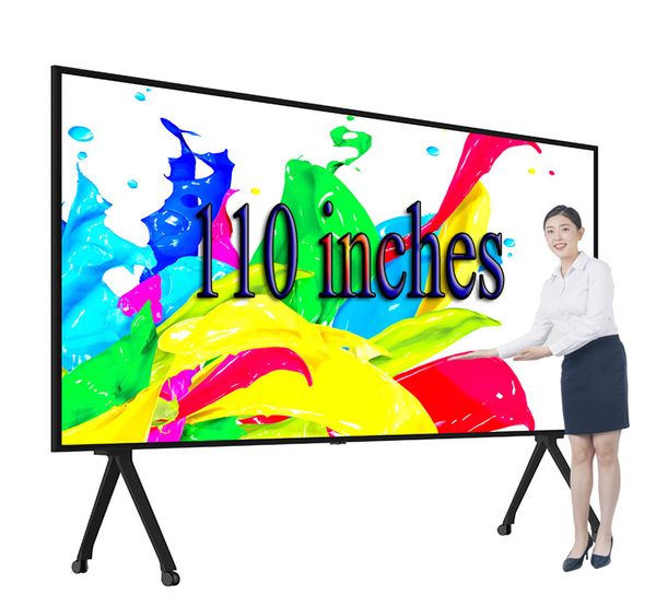 TV a colori 4K Ultra HD TV di grandi dimensioni Smart TV 4K da 65/75/85/100 pollici con Android Wifi TV Smart TV 4K
