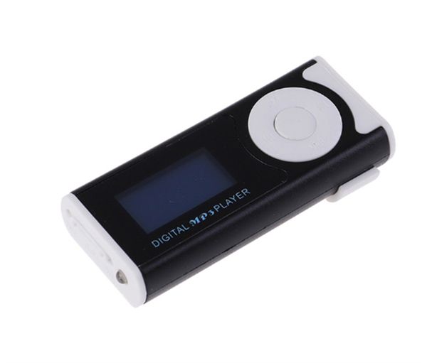 Mini Mp3 Music Player Sport Walkman CLIP USB LCD SLCD Media Player Suporte