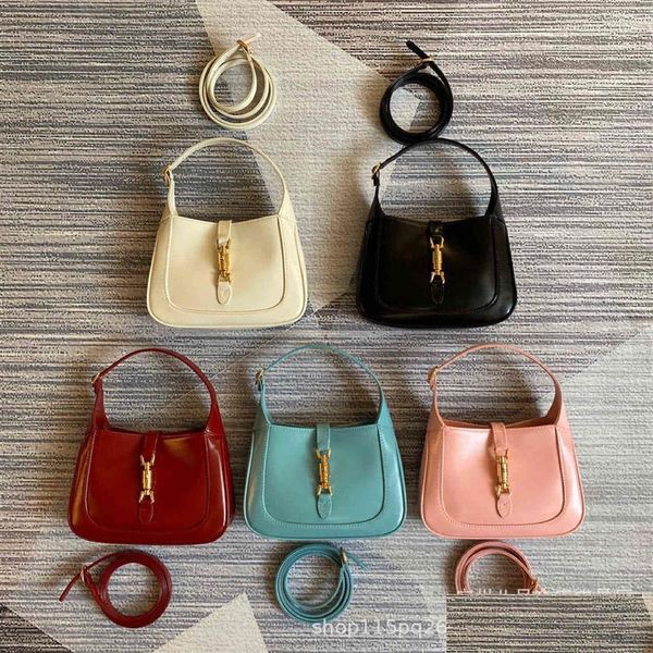 Bolsas de noite New Jackie 1961 Bolsa de axila com o cavalo Coloque Coloque de couro French Stick Mini One Shoder Messenger267b Drop Delivery L Dhl12