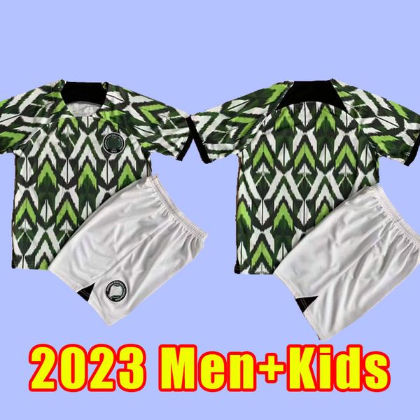 2022 IHEANACHO Soccer Jerseys 22 23 Home Away Moses Okocha Ahmed Maillot De Foot Kits Musa Mikel Iheanacho 2023 Camisa de futebol infantil Homens adultos Kids Full Kits Full Kits Kits completos