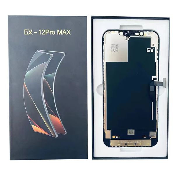 Display LCD GX Soft per iPhone 12 Pro MAX OLED Screen Touch Panel Digitizer Assembly sostituzione